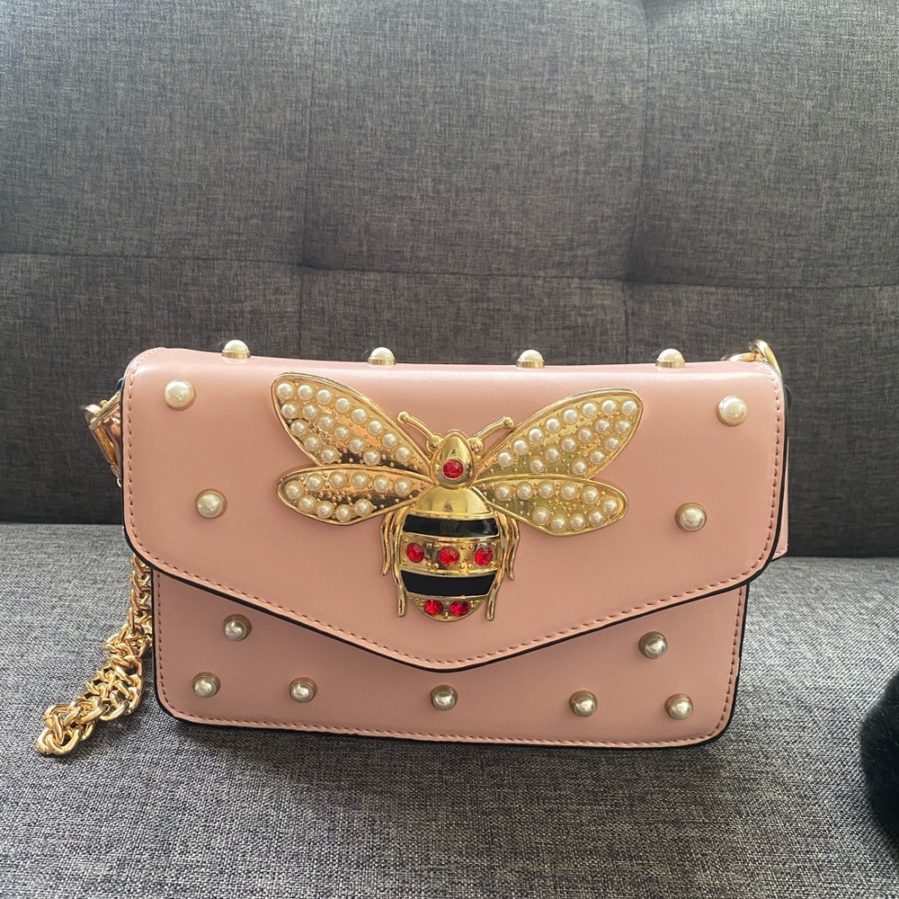 PINK bee bag